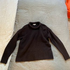 Madewell plum colored sweater